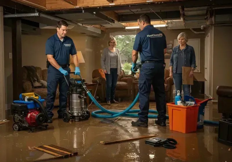 Basement Water Extraction and Removal Techniques process in Rice County, KS